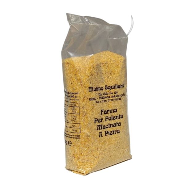 farina di mais per polenta macinata a pietra